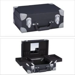 Relaxdays Make Up Koffer Met Spiegel - Zonder Inhoud - Met Slot - Cosmetica Koffer Dames 21 Relaxdays Make Up Koffer Met Spiegel - Zonder Inhoud - Met Slot - Cosmetica Koffer Dames -Thuis Badkamer 1200x1200 85