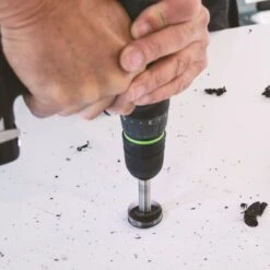 Douche Achterwand - Schulte Deco Design Softtouch - Steen Antraciet - 100x255cm - Wanddecoratie - Muurdecoratie - Badkamer Wandpaneel - Muurbekleding -Thuis Badkamer 1200x1200 858