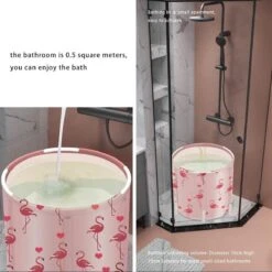 Opzetbaar Bad - 1 Persoons Balkonbad - Bad/ Tub Met Afvoerslang - Opzet Bad - 70x70cm - Ijsbad / Ijschallenge -Thuis Badkamer 1200x1200 889