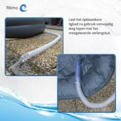 Opblaasbaar Bad Ligbad Zitbad Volwassenen - Ijsbad Badkuip Opblaasbad - Opvouwbaar Bad Opblaas Bad Antraciet -Thuis Badkamer 1200x1200 898