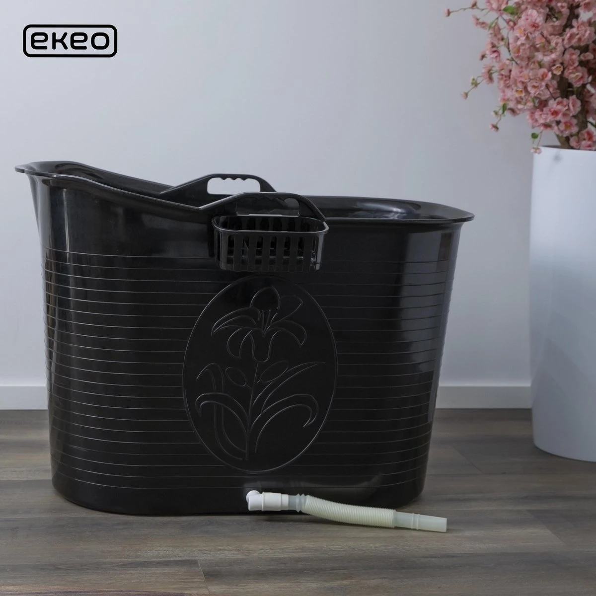 EKEO Zitbad - 200L - Voor Volwassenen - Zwart 4 EKEO Zitbad - 200L - Voor Volwassenen - Zwart - Afbeelding 2