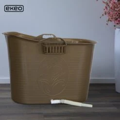 LIFEBATH - Zitbad Nancy - Bath Bucket - Mobiele Badkuip - 200L - Voor Volwassenen - Goud -Thuis Badkamer 1200x1200 974