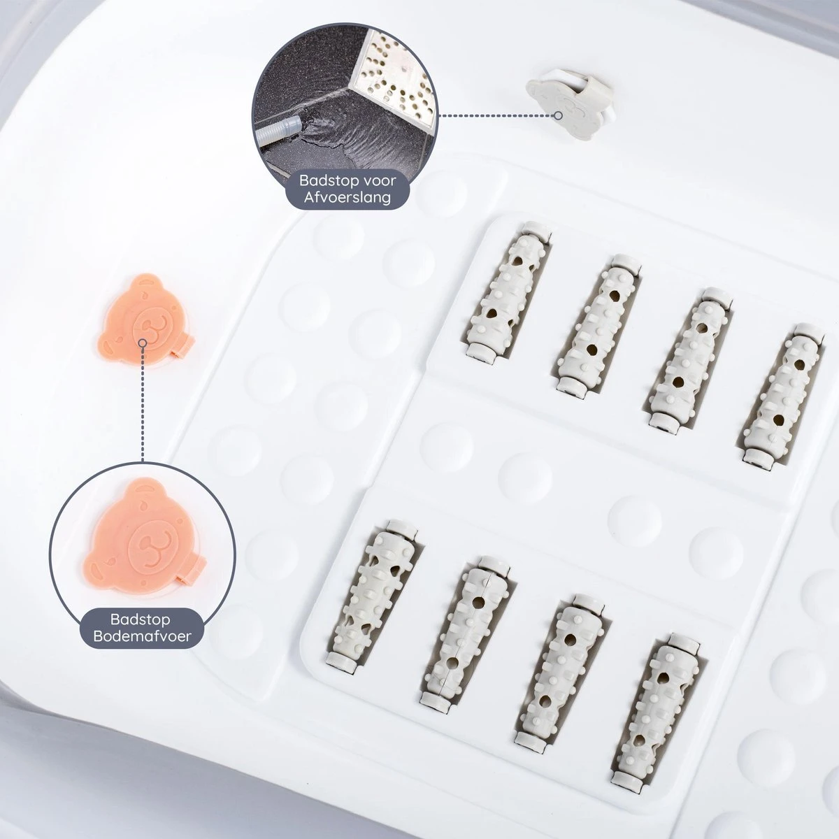 HelloBath Opvouwbaar Zitbad - Bath Bucket - 148cm - 220L - Extra Lang - Incl. Badkussen & Opberghoes 16 HelloBath Opvouwbaar Zitbad - Bath Bucket - 148cm - 220L - Extra Lang - Incl. Badkussen & Opberghoes - Afbeelding 14