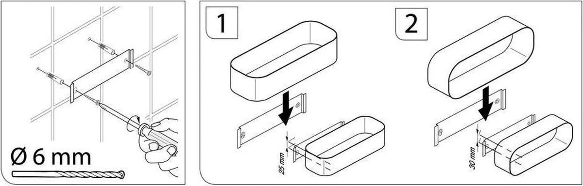 Tiger 2-Store - Wandrekje / Douchemandje - 25 Cm - Zwart 19 Tiger 2-Store - Wandrekje / Douchemandje - 25 Cm - Zwart - Afbeelding 17