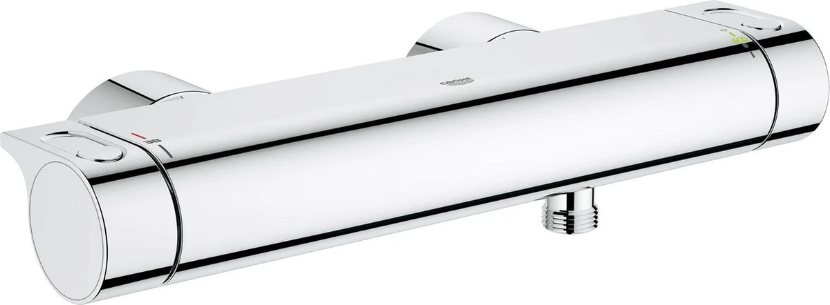 GROHE Grohtherm 2000 New Thermostatische Douchekraan - EcoJoy® - CoolTouch - 15 Cm - Chroom - 34169001 3 GROHE Grohtherm 2000 New Thermostatische Douchekraan - EcoJoy® - CoolTouch - 15 Cm - Chroom - 34169001