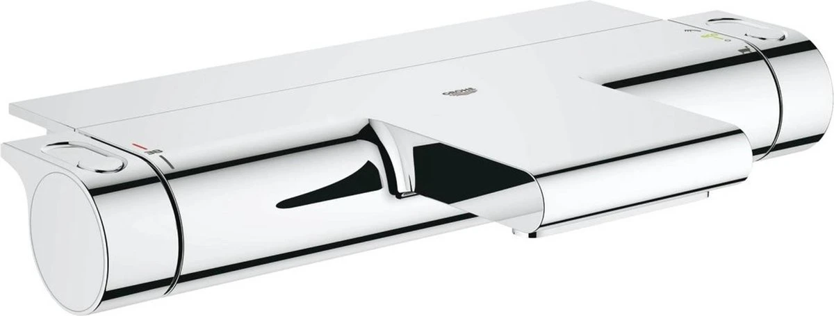 GROHE Grohtherm 2000 New Thermostatische Badkraan - 15cm - CoolTouch - Met Tray - Chroom - 34464001 17 GROHE Grohtherm 2000 New Thermostatische Badkraan - 15cm - CoolTouch - Met Tray - Chroom - 34464001 - Afbeelding 15