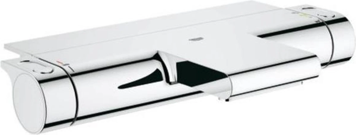 GROHE Grohtherm 2000 New Thermostatische Badkraan - 15cm - CoolTouch - Met Tray - Chroom - 34464001 14 GROHE Grohtherm 2000 New Thermostatische Badkraan - 15cm - CoolTouch - Met Tray - Chroom - 34464001 - Afbeelding 12