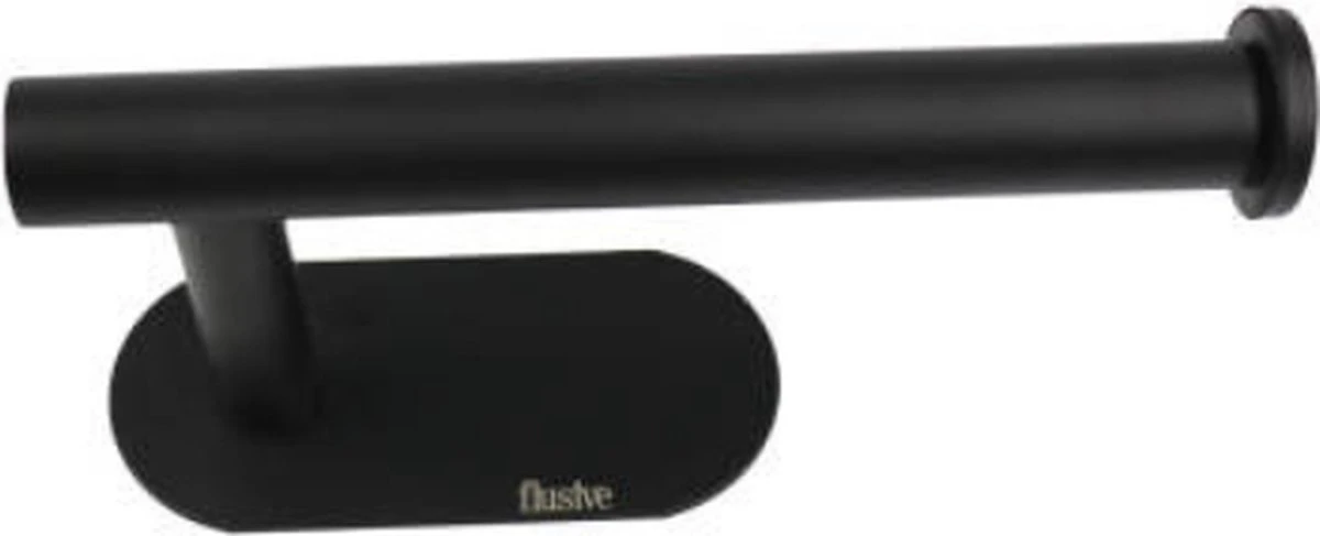 Flusive Toiletrolhouder Met 4 Handdoekhaakjes - Wc Rolhouder - Zelfklevend Zonder Boren - RVS - Zwart 14 Flusive Toiletrolhouder Met 4 Handdoekhaakjes - Wc Rolhouder - Zelfklevend Zonder Boren - RVS - Zwart - Afbeelding 12