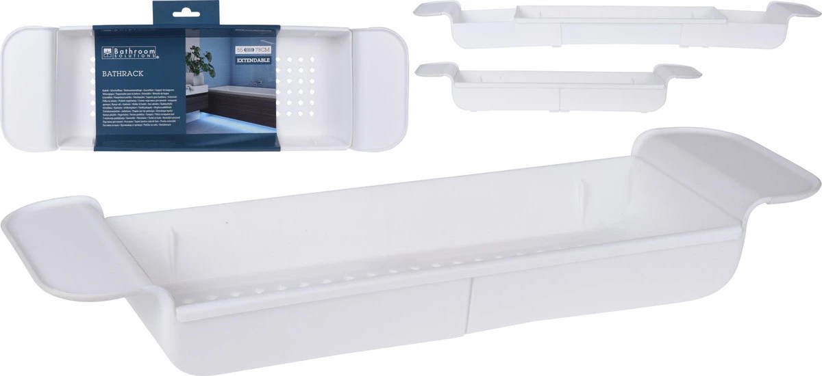 Bathroom Solutions - 55 Tot 78cm - Uitschuifbaar Badrek 8 Bathroom Solutions - 55 Tot 78cm - Uitschuifbaar Badrek - Afbeelding 6