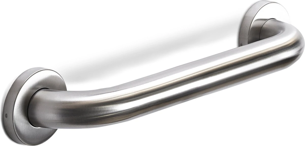 Brute Strength - Handgreep Voor Bad Of Douche - 30 Cm - Wandbeugel - RVS Handgreep - Wandgreep Voor Badkamer - Douche - Toilet - Toiletbeugel - Badgreep - Douchegreep 3 Brute Strength - Handgreep Voor Bad Of Douche - 30 Cm - Wandbeugel - RVS Handgreep - Wandgreep Voor Badkamer - Douche - Toilet - Toiletbeugel - Badgreep - Douchegreep