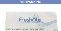 Bidet Handdouche Toilet Sproeier Shattaf Sprayer WC Papier Besparend - Enkel Spray Koud Water - Badkamer Accessoires - Freshole® 20 Bidet Handdouche Toilet Sproeier Shattaf Sprayer WC Papier Besparend - Enkel Spray Koud Water - Badkamer Accessoires - Freshole® -Thuis Badkamer 1200x622 5