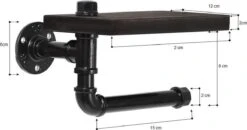 Merkloos Toiletrolhouder Met Telefoonplankje – Plankje - Toiletpapier - Zwart - WC Rolhouder – Badkamer Accesoires – Telefoonhouder 13 Merkloos Toiletrolhouder Met Telefoonplankje – Plankje - Toiletpapier - Zwart - WC Rolhouder – Badkamer Accesoires – Telefoonhouder -Thuis Badkamer 1200x634