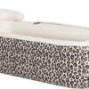 Merkloos Opblaasbare Badkuip Met Panterprint | 158x80x65 | Incl. Pomp