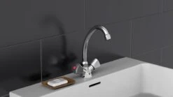 SCHÜTTE Carneo Wastafelkraan - Mengkraan - Met Waste - Chroom -Thuis Badkamer 1200x675 20