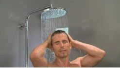 Hansgrohe Crometta S 240 Showerpipe - 1jet - Incl. Thermostaat - Chroom -Thuis Badkamer 1200x682