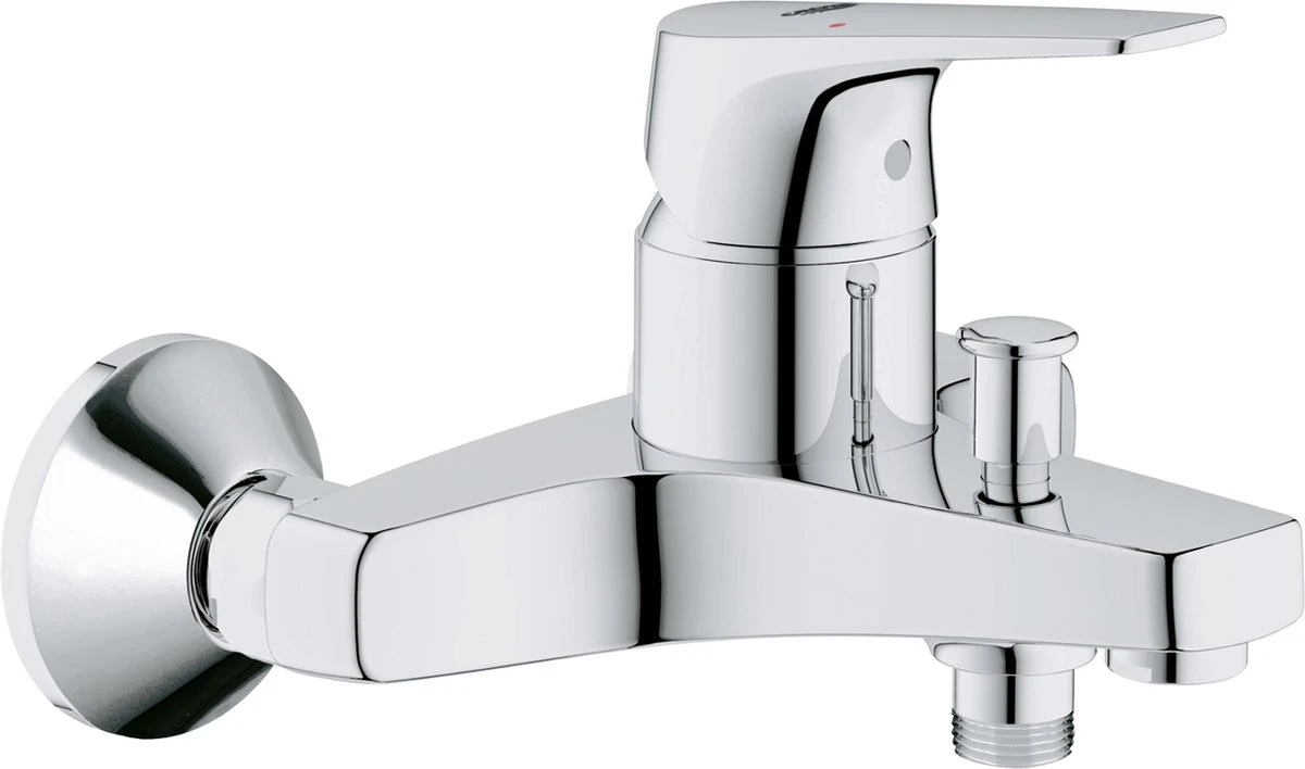 GROHE QuickFix Start Flow Badkraan - Met Omstel En Koppelingen - Chroom - 23772000 3 GROHE QuickFix Start Flow Badkraan - Met Omstel En Koppelingen - Chroom - 23772000