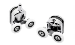 T.R. Goods - Douchedeur Wielen Set Van 8 Stuks Verchroomd - Roestvrij Verchroomd - Reserve Douche Deur Rollers Geleiders Rolletjes - Schuifdeur Katrollen Douchecabine Wieltjes - Set Van 8 Stuks -Thuis Badkamer 1200x716 3