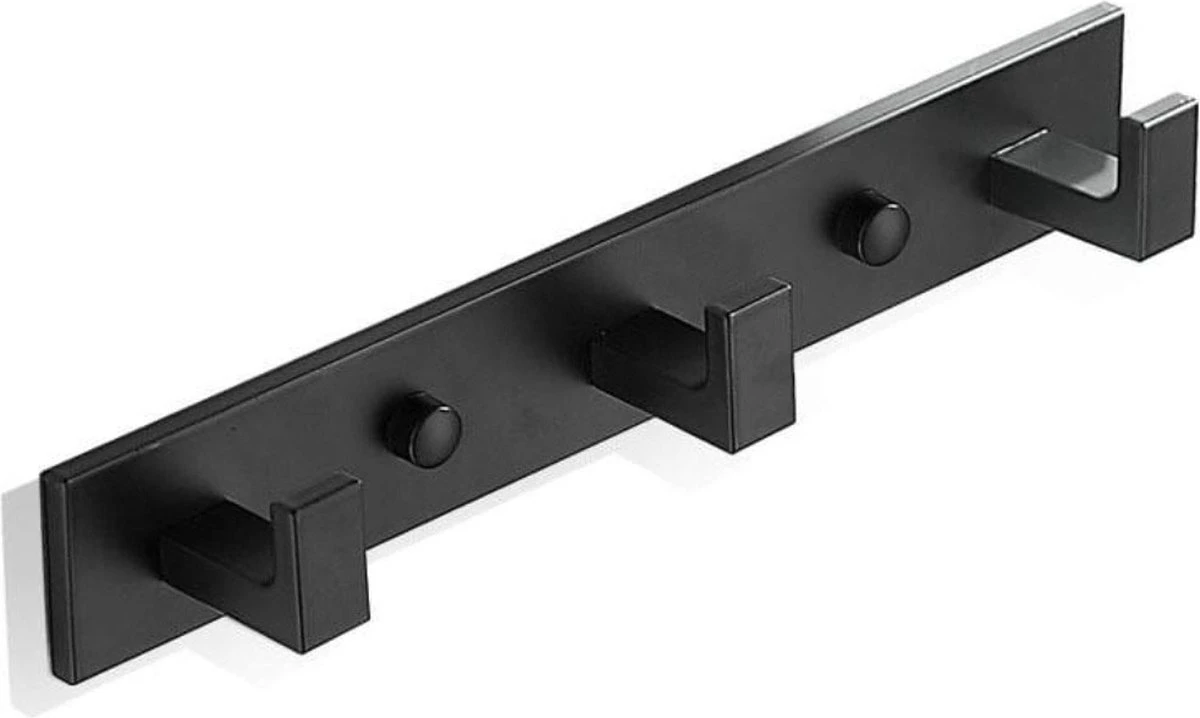 Framehack Handoekhaak 3 In 1- Ophanghaak Zonder Boren - Zelfklevend - Drie Haken - Handdoekrek - Badkamerhaakjes - Kapstok - Badkamer Accessoires - Handdoekhaakjes - Wandhaak - Muurhaak - RVS - Zwart 3 Framehack Handoekhaak 3 In 1- Ophanghaak Zonder Boren - Zelfklevend - Drie Haken - Handdoekrek - Badkamerhaakjes - Kapstok - Badkamer Accessoires - Handdoekhaakjes - Wandhaak - Muurhaak - RVS - Zwart