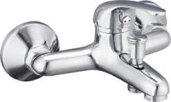 SCHÜTTE Athos Plus Badkraan - Mengkraan - 150 Mm Hartafstand - Chroom -Thuis Badkamer 1200x719