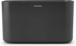 Brabantia ReNew Tandenborstelhouder - 11 X 19,6 X 9,9 Cm - Dark Grey -Thuis Badkamer 1200x723