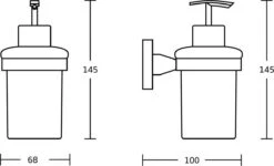 VDN Stainless Zeeppompje - Zeepdispenser - Zeepdispenser Wandmontage - Chroom - Hangend 8 VDN Stainless Zeeppompje - Zeepdispenser - Zeepdispenser Wandmontage - Chroom - Hangend -Thuis Badkamer 1200x729 1