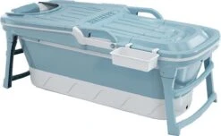 Foresta Opvouwbaar Bad Voor Volwassenen - 150cm - Bath Bucket - Blauw 21 Foresta Opvouwbaar Bad Voor Volwassenen - 150cm - Bath Bucket - Blauw -Thuis Badkamer 1200x738 3