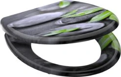 SCHÜTTE WC-Bril 82374 STONE - Duroplast - Soft Close - Afklikbaar - RVS-Scharnieren - Decor - 3-zijdige Print -Thuis Badkamer 1200x768 3