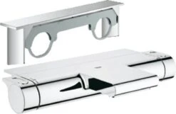 GROHE Grohtherm 2000 New Thermostatische Badkraan - 15cm - CoolTouch - Met Tray - Chroom - 34464001 40 GROHE Grohtherm 2000 New Thermostatische Badkraan - 15cm - CoolTouch - Met Tray - Chroom - 34464001 -Thuis Badkamer 1200x780 1