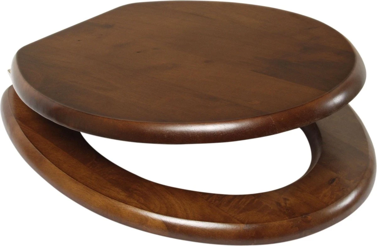 Plieger Classic Toiletbril – Wc Bril Massief Hout Noten – Wc Brillen Met Deksel – Met Bevestigingsset 8 Plieger Classic Toiletbril – Wc Bril Massief Hout Noten – Wc Brillen Met Deksel – Met Bevestigingsset - Afbeelding 6