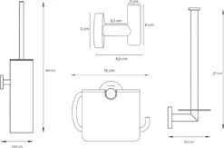 Toiletaccessoireset RVS 4-delig - Luxe Toilet Set - Toiletborstel Met Houder - Toiletrolhouder Met Klep - Reserverolhouder - Handdoekhaak - Zilver - Toiletset 15 Toiletaccessoireset RVS 4-delig - Luxe Toilet Set - Toiletborstel Met Houder - Toiletrolhouder Met Klep - Reserverolhouder - Handdoekhaak - Zilver - Toiletset -Thuis Badkamer 1200x793 2