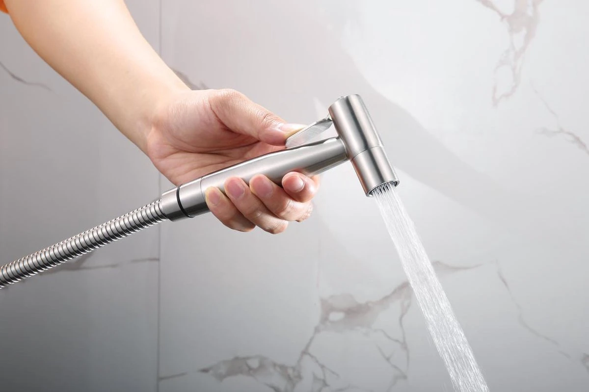 El Suvon® Bidet Handdouche - Shattaf - Bidet Sproeier - Bidetkraan 9 El Suvon® Bidet Handdouche - Shattaf - Bidet Sproeier - Bidetkraan - Afbeelding 8