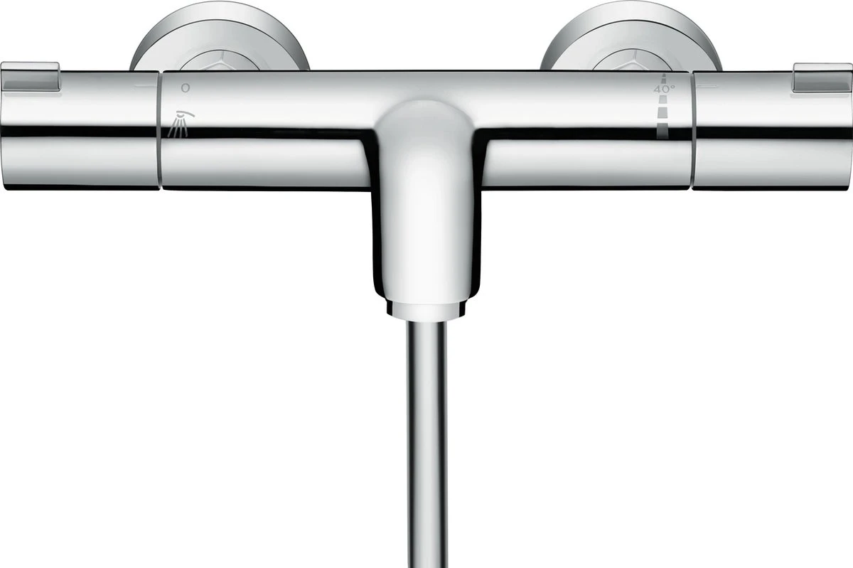 Hansgrohe Ecostat 1001CL Badthermostaat - Chroom 7 Hansgrohe Ecostat 1001CL Badthermostaat - Chroom - Afbeelding 5