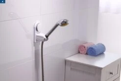 Zelfklevende Douchekophouder Met Zuignap - Universele Douchekop & Handdouche Houder - Verstelbaar - Handdouchehouder - Douche Kop Wandhouder - Zonder Boren & Schroeven -Thuis Badkamer 1200x800 19