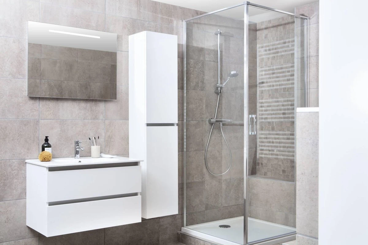 Ben Elan - Glijstang - Ronde Douchestang Voor Handdouche - 68cm - Chroom 4 Ben Elan - Glijstang - Ronde Douchestang Voor Handdouche - 68cm - Chroom - Afbeelding 2