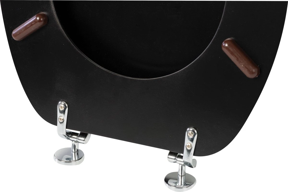 Plieger Classic Toiletbril – Wc Bril Zwart Gelakt MDF – Wc Brillen Met Deksel – Met Bevestigingsset 7 Plieger Classic Toiletbril – Wc Bril Zwart Gelakt MDF – Wc Brillen Met Deksel – Met Bevestigingsset - Afbeelding 5