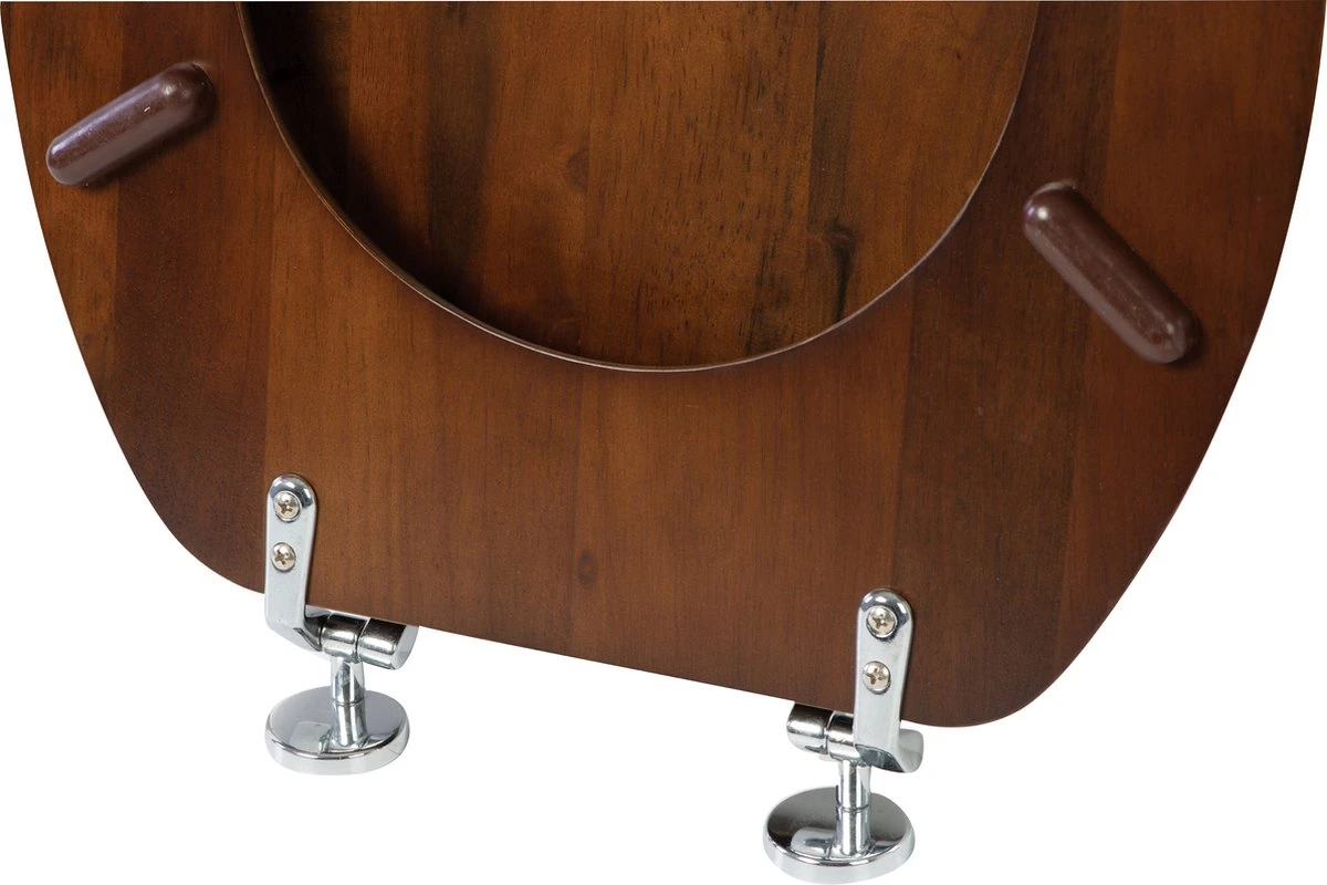 Plieger Classic Toiletbril – Wc Bril Massief Hout Noten – Wc Brillen Met Deksel – Met Bevestigingsset 5 Plieger Classic Toiletbril – Wc Bril Massief Hout Noten – Wc Brillen Met Deksel – Met Bevestigingsset - Afbeelding 3