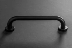 Highport Handgreep Zwart Voor Bad Of Douche - Sterke Metalen Wandgreep -Wandbeugel 30,5 Cm - Zwarte Aluminium Handgreep - Wandgreep Voor Badkamer - Douche - Toilet - Toiletbeugel - Badgreep - Douchegreep - Inclusief Ophangmateriaal -Thuis Badkamer 1200x800 57