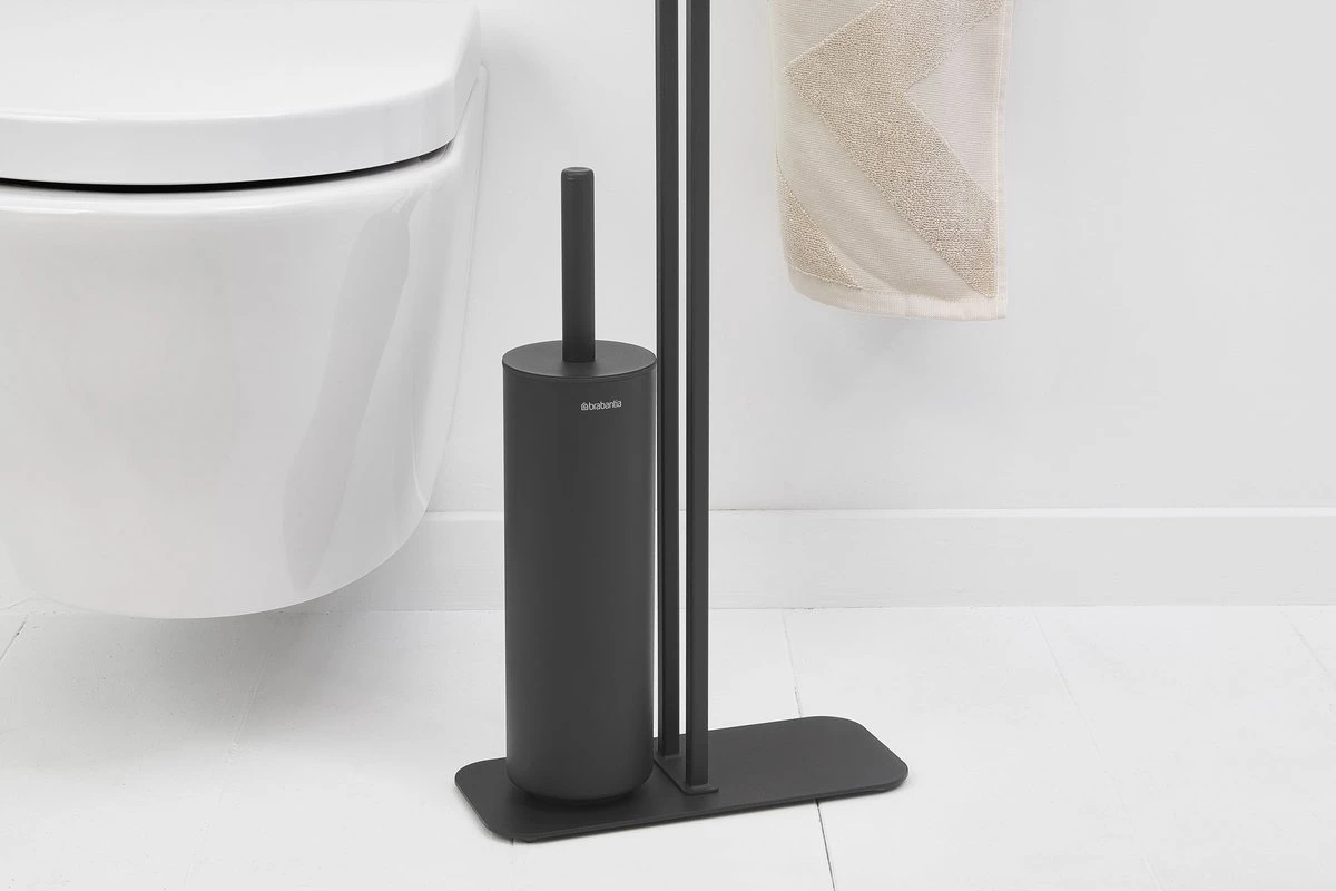 Brabantia MindSet Toiletbutler - Mineral Infinite Grey 6 Brabantia MindSet Toiletbutler - Mineral Infinite Grey - Afbeelding 4