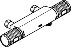 GROHE Grohtherm 1000 Performance Thermostatische Douchekraan - 12cm - Zonder Koppelingen - Chroom - 34778000 25 GROHE Grohtherm 1000 Performance Thermostatische Douchekraan - 12cm - Zonder Koppelingen - Chroom - 34778000 -Thuis Badkamer 1200x808