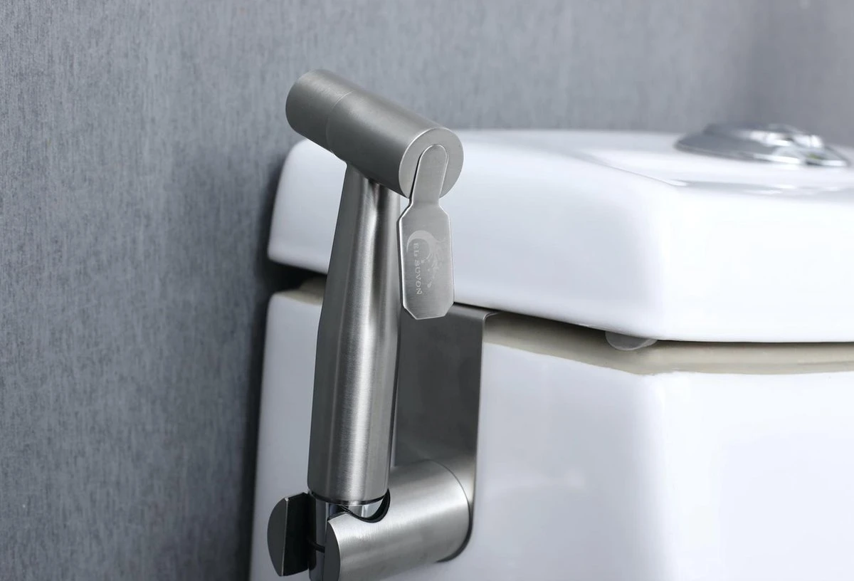 El Suvon® Bidet Handdouche - Shattaf - Bidet Sproeier - Bidetkraan 4 El Suvon® Bidet Handdouche - Shattaf - Bidet Sproeier - Bidetkraan - Afbeelding 3