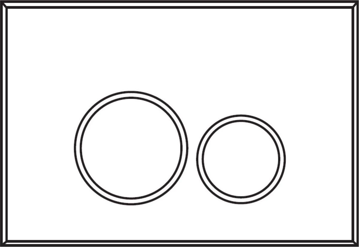 Bedieningsplaat StarBlueDisc Doppio 35 TBV Geberit UP100 UP320 UP300 UP700 UP720 Mat Zwart 5 Bedieningsplaat StarBlueDisc Doppio 35 TBV Geberit UP100 UP320 UP300 UP700 UP720 Mat Zwart - Afbeelding 3