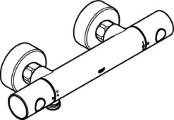 GROHE Grohtherm 800 Cosmopolitan Thermostatische Douchekraan - Met Koppelingen - Chroom - 34765000 16 GROHE Grohtherm 800 Cosmopolitan Thermostatische Douchekraan - Met Koppelingen - Chroom - 34765000 -Thuis Badkamer 1200x829