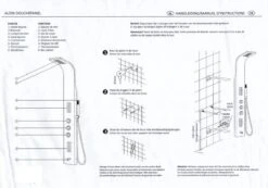 RVS Douchepaneel Met Thermostatische Kraan (5 Functie) -Thuis Badkamer 1200x841 2