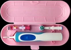 Elektrische Tandenborstel Opbergdoos Universeel - Reis Etui - Bescherm Koker - Roze - 1 Stuks -Thuis Badkamer 1200x847