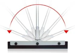 Chaton® Vloertrekker Lang Met Ophangsysteem - Afdraaibare Wisser - Douchewisser - Trekker Douche - Vloerwisser - Uitschuifbaar 70cm Tot 125cm -Thuis Badkamer 1200x851