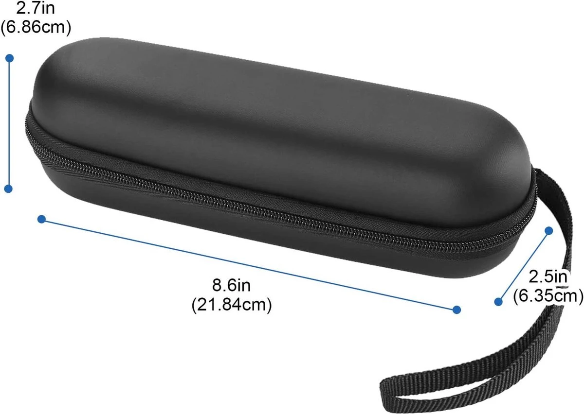 Hoes Voor Oral-B Tandenborstel, Etui, Harde Schaal, Philips Elektrische Tandenborstel, Reisetui, Draagtas, Elektrische Tandenborstelhouder, Houder, Houder, Reistas, Zwart 9 Hoes Voor Oral-B Tandenborstel, Etui, Harde Schaal, Philips Elektrische Tandenborstel, Reisetui, Draagtas, Elektrische Tandenborstelhouder, Houder, Houder, Reistas, Zwart - Afbeelding 7