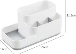 Tandenborstelhouder Badkamer – Elektrische Tandenborstel Houder - Tandenborstel - Make Up Organizer - Desk Organizer - Bureau Organizer - Opbergbox - Wit 18 Tandenborstelhouder Badkamer – Elektrische Tandenborstel Houder - Tandenborstel - Make Up Organizer - Desk Organizer - Bureau Organizer - Opbergbox - Wit -Thuis Badkamer 1200x858 1