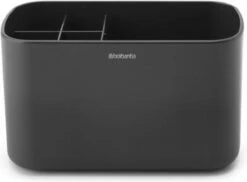 Brabantia ReNew Tandenborstelhouder - 11 X 19,6 X 9,9 Cm - Dark Grey -Thuis Badkamer 1200x882