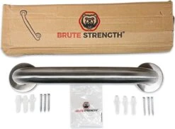 Brute Strength - Handgreep Voor Bad Of Douche - 30 Cm - Wandbeugel - RVS Handgreep - Wandgreep Voor Badkamer - Douche - Toilet - Toiletbeugel - Badgreep - Douchegreep 9 Brute Strength - Handgreep Voor Bad Of Douche - 30 Cm - Wandbeugel - RVS Handgreep - Wandgreep Voor Badkamer - Douche - Toilet - Toiletbeugel - Badgreep - Douchegreep -Thuis Badkamer 1200x883 3
