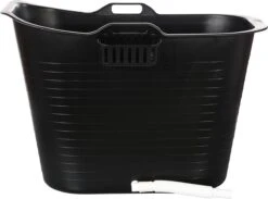 FlinQ Bath Bucket Premium Zwart - Zitbad 2022 - Met Temperatuurmeter - Upgrade Bath Bucket Voor Volwassenen En Kinderen - Zwart 9 FlinQ Bath Bucket Premium Zwart - Zitbad 2022 - Met Temperatuurmeter - Upgrade Bath Bucket Voor Volwassenen En Kinderen - Zwart -Thuis Badkamer 1200x891